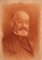 Portrait of L L Zamenhof - <929